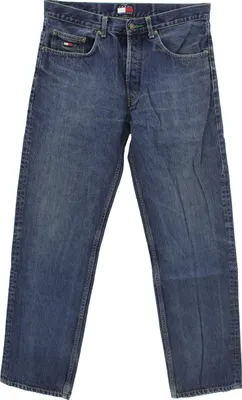 Produktbild von #7707 Tommy Hilfiger, ,  Herren Jeans Hose, Denim ohne Stretch, blue, W 34 L 32
