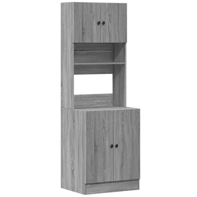 Produktbild von vidaXL Küchenschrank Grau Sonoma 60x50x180 cm Holzwerkstoff