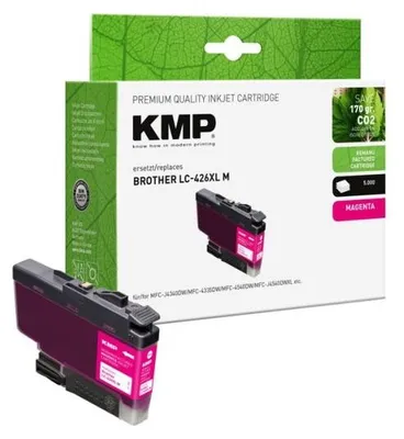 Immagine prodotto di KMP 1550,4006, High (L) Yield, Viola, 50 ml, 1 pezzo, 5000 pagine, Confezione singola