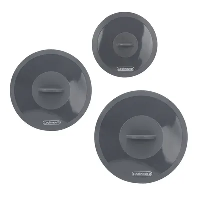 Produktbild von Coolinato Set 3tlg Silikon Frischhaltedeckel
