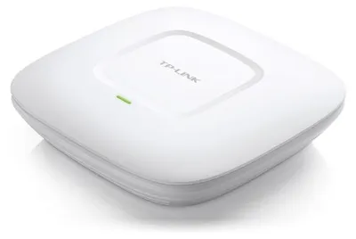 Produktbild von TP-Link EAP120, 2,4 GHz, 300 Mbit/s, WEP, WPA, WPA-PSK, WPA2, WPA2-PSK, 10,100,1000 Mbit/s