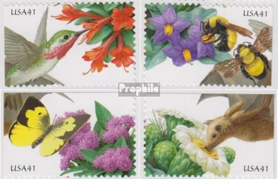 Produktbild von Briefmarken USA 2007 Mi 4240-4243 (kompl.Ausg.) postfrisch Blüten