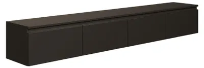 Produktbild von Selsey Bemmi - TV-Hängeboard, Schwarz, 200 cm