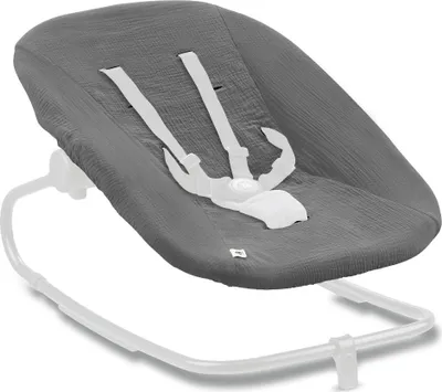 Produktbild von Hauck Highchair Bouncer Cover, Hülle, Grau, Baumwolle, Highchair Bouncer, Highchair Bouncer Eco, 490 mm, 660 mm