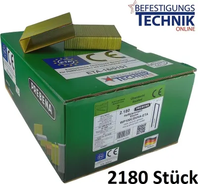 Produktbild von PREBENA Klammern für 9X-WP160 | PK( 2180)KLAMM.WP100CSVHA-ETA