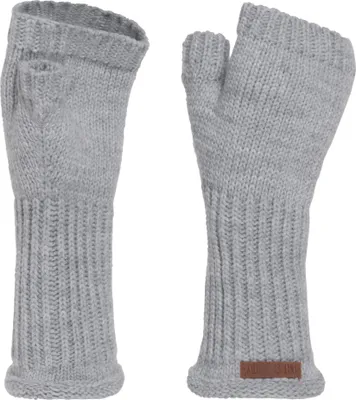 Produktbild von Knit Factory Cleo Handstulpen - Grau - One Size