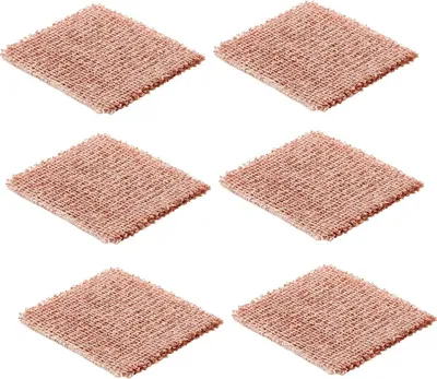 Produktbild von 10er Set Kupfertücher Topfreiniger Reinigung Kupfertuch Kupferlappen 15 x 15 cm