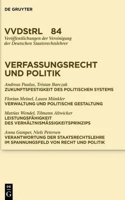 Produktbild von Verfassungsrecht und Politik