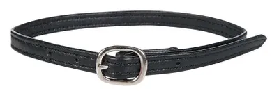 Image de Lanière d'éperon HKM en cuir Soft NOIRZück