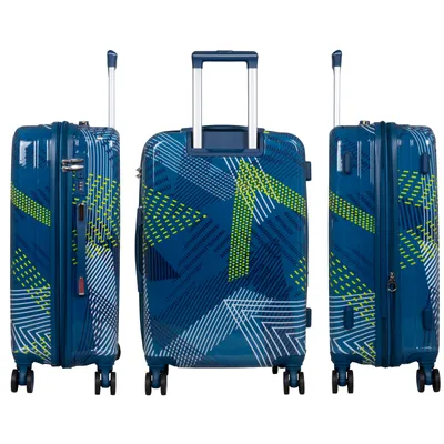 Produktbild von Hartschale Reisekoffer mittelgroß mit Motiv Ravenna 66 cm Blau