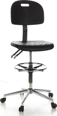 Produktbild von hjh OFFICE Counterstuhl TOP WORK 23 Arbeitsstuhl ohne Armlehnen Kunstleder