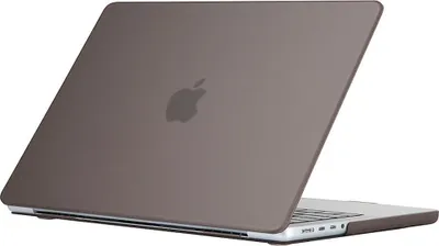 Produktbild von Mobigear Glossy MacBook Pro 16 Zoll (2021-2026) Hardcase Hülle MacBook Case - Grau - Model A2485 / A2780 / A2991 / A3186 / A3428 / A3429