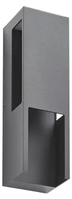 Produktbild von Lindby LED-Außenwandleuchte Enyra, schwarz, 27 cm, IP65