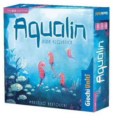 Zdjęcie produktu dla Aqualin (Wydanie włoskie) – Gra planszowa – Giochi Uniti – 2 graczy – 10+