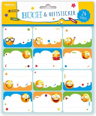 Produktbild von Trötsch Buch und Heftsticker ohne PAZ