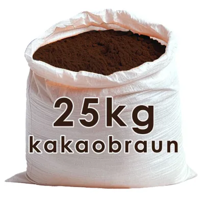 Produktbild von kakaobraunes Eisenoxid-Pigment 25 kg – Natürliches Farbpulver für Baustoffe & Keramik