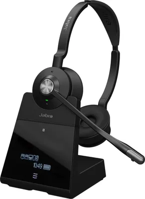 Produktbild von Jabra Engage 75 Stereo - Kabellos - Büro/Callcenter - 40 - 16000 Hz - 90 g - Kopfhörer - Schwarz