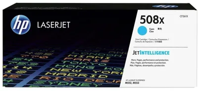 Produktbild von HP Toner CF 361 X cyan No. 508 X