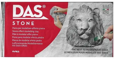 Immagine prodotto di Materiale da modellazione DAS - Grigio pietra - 1kg
