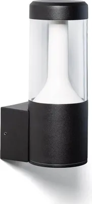 Produktbild von LED Wandleuchte Außen 10W Mikaro Aluminium Schwarz Mattschwarz