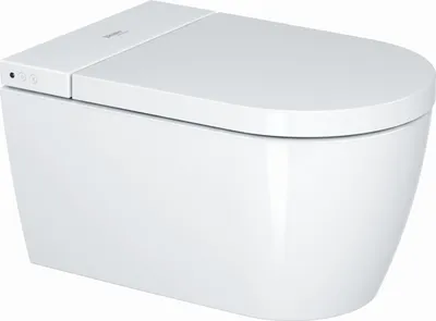Produktbild von Duravit SensoWash® Starck f Compact Dusch-WC Pro, 378 × 575 mm, Weiß mit HygieneGlaze, 650002012004300
