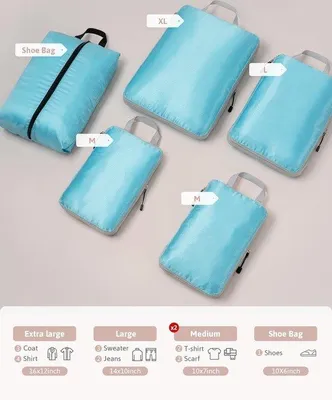 Image de Sac de rangement de voyage étanche pour vêtements et chaussures