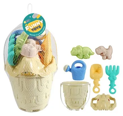 Image de Ensemble de 7 seaux Dino