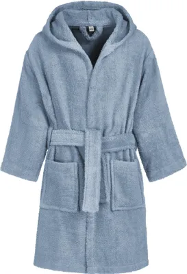 Produktbild von Frottee-Bademantel : jeansblau 170/176 Farbe: jeansblau Größe: 170/176