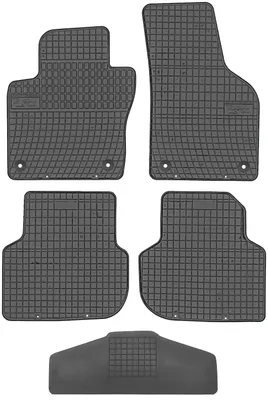 Immagine prodotto di Tappetini per auto FROGUM ET0393 - Copertura 200000/1 - Volkswagen Jetta VI 2010-2018 - Parte anteriore, per vano piedi (anteriore). Installazione