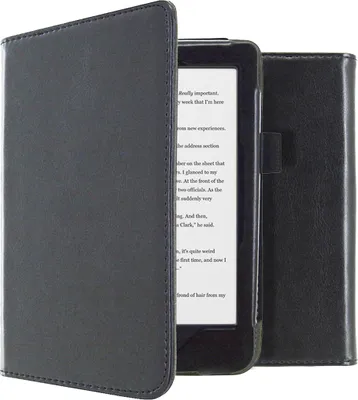 Produktbild von imoshion Vegan Leather Klapphülle Kobo Clara HD - Schwarz