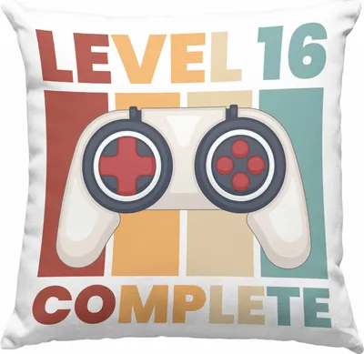Produktbild von Trendation - 16. Geburtstag Deko-Kissen mit Füllung 40x40 Geschenk Jungen Geschenkidee Lustig Spruch 16 Geschenke Geschenkideen zum 16 Bday 16er Sohn Deko-Kissen mit Füllung 40x40 (Rosa)