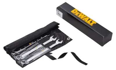 DEWALT Maul-Ringschlüssel-Set 18-teilig DWMT19237-1 metrisch