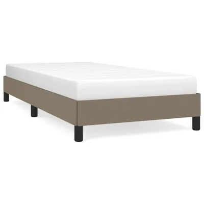 Zdjęcie produktu dla Rama Łóżka, Kolor Taupe, 90 X 200 Cm, Tapicerowana Tkaniną Lumarko!