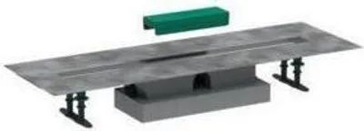Produktbild von Komplettset uBox universal für Duschrinnen Fertigsets, flach 800mm 800 mm