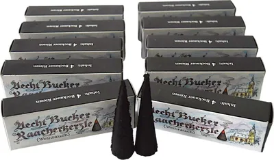 Zdjęcie produktu dla 10 x kadzidełka stożkowe Bucker Weihauch z 4 gigantami XXL każdy