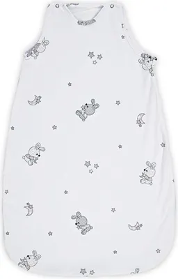 Produktbild von Lorelli Baby-Sommerschlafsack Summer, Lnge 80 cm, Breite 42 cm, 100% Baumwolle grau gemustert