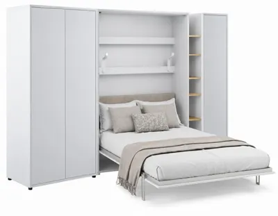 Produktbild von Furniture24 Schrankwand Mit Elektrischem Schrankbett Bed Concept 140X200