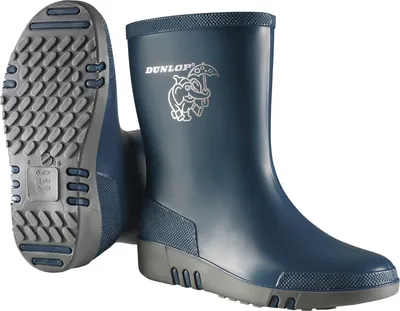 Produktbild von DUNLOP Mini Kinderstiefel Blau/Grün Größe 27
