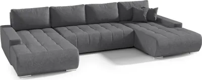 Produktbild von FEDVE Ecksofa Big Sofa Eckcouch mit Schlaffunktion DHAKA U Form Couch Sofagarnitur