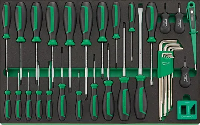 Produktbild von STAHLWILLE 96830309, 530 mm, 35 Werkzeug