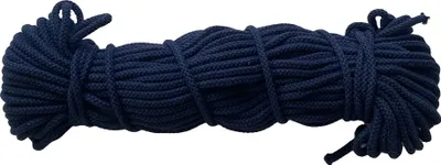 Produktbild von Ø 6 mm x 100 m Baumwollkordel Kordel Baumwolle 100 % Baumwollschnur Dunkelblau Ø 6 mm