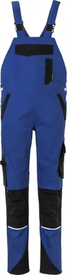 Produktbild von Planam Latzhose Norit Damen Gr. 50 kornblau/schwarz