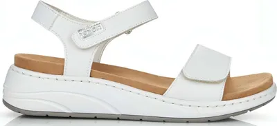 Produktbild von Rieker Damen Klassische Sandalen 64303-80 Farbe: Weiß Größe: 42