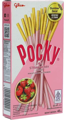 Image de Glico Pocky saveur fraise 45 g
