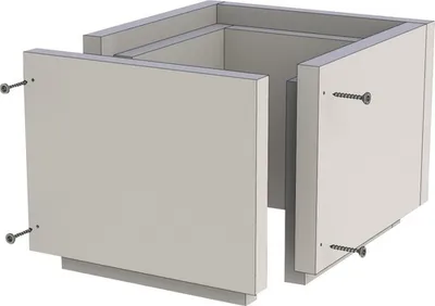 Produktbild von Furado F Schachtelement 250mm lose/verschraubt I19x19cm A29x29cm