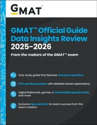 Immagine prodotto di GMAT Official Guide Data Insights Review 2025-2026