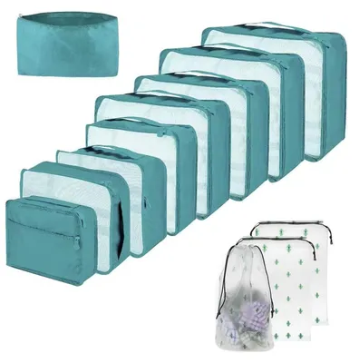 Immagine prodotto di Omgoods - Set di 12 sacchetti organizzatori per valigie