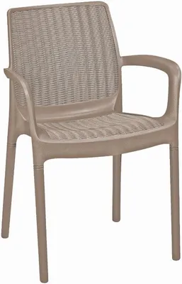 Obrázek produktu pro Zahradní židle Keter Bali - 55 x 60 x 83 cm - cappuccino