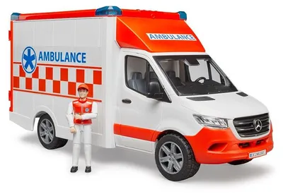 Obrázek produktu pro BRUDER 02676, Sada vozidel, 3 rok/roky, ABS (akrylonitril-butadien-styren), Oranžová, Bílá
