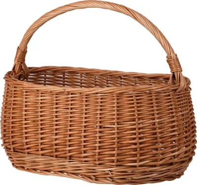Immagine prodotto di Cesto della spesa in vimini / cesto regalo 41x25H:24/28/38 cm